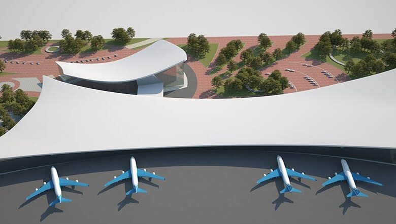 دانلود پروژه طراحی فرودگاه منطقهای همراه با تمام مدارک